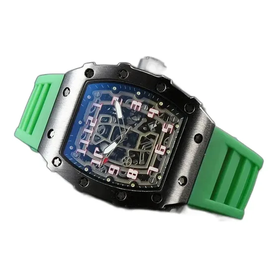 Richard Mille Tonneau Skeleton Quartz Watch