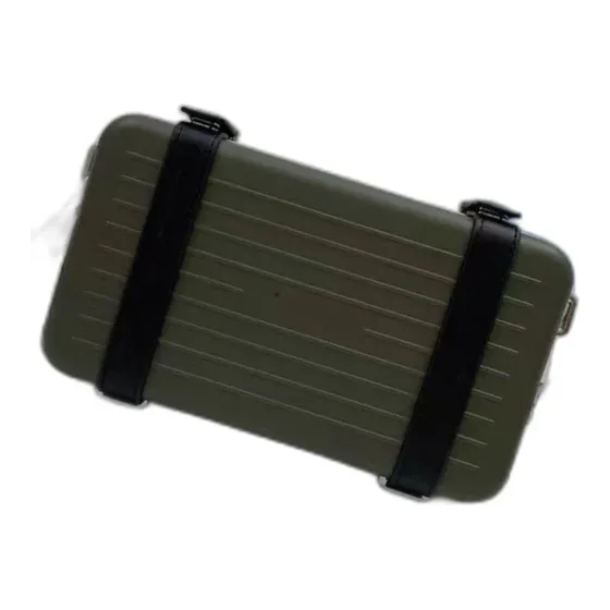 RIMOWA Aluminum Box Crossbody Bag