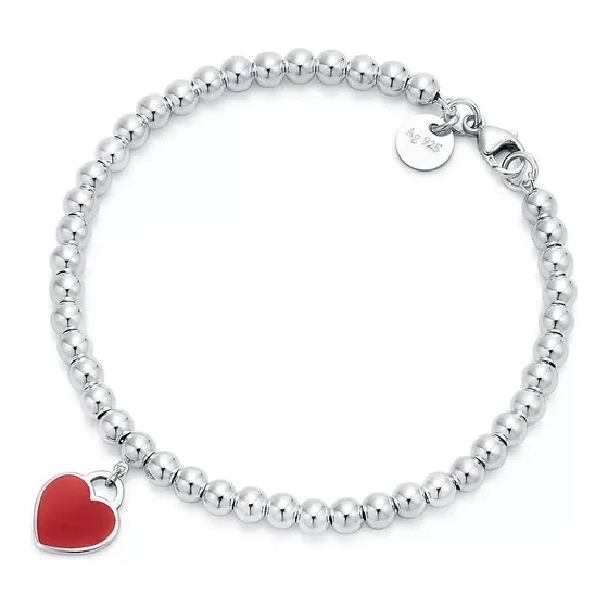 Tiffany & Co. Heart Tag Charm Bracelet
