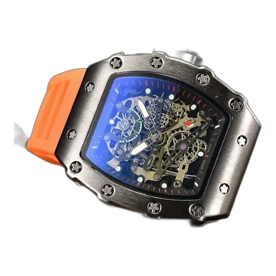 Richard Mille Skeleton Tonneau Automatic Watch