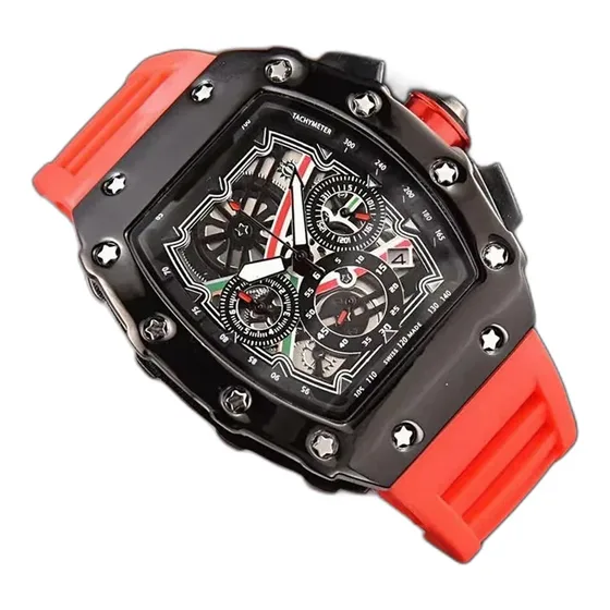 Richard Mille Skeleton Tonneau Automatic Watch