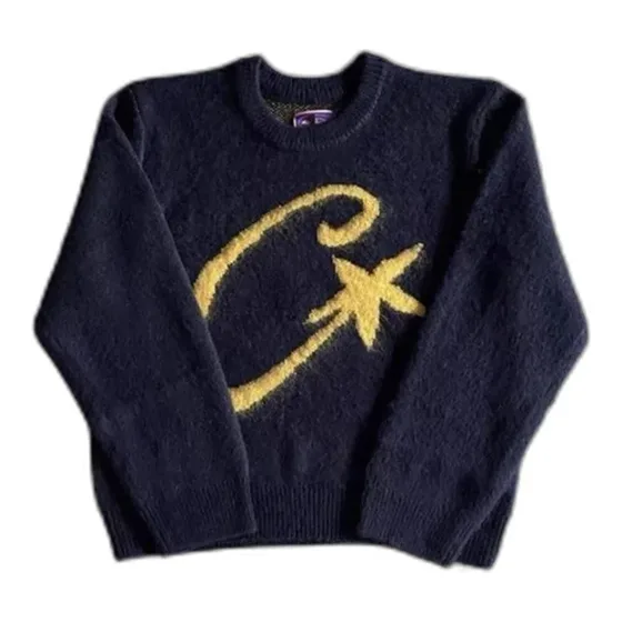 Corteiz Mohair Knit Sweater