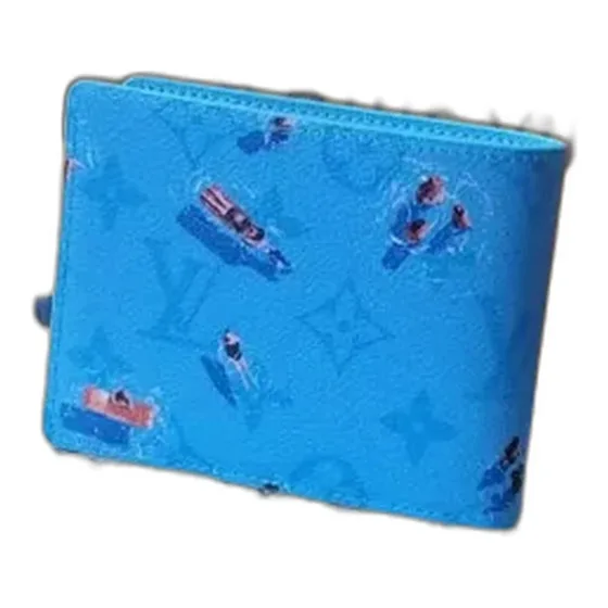 Louis Vuitton Printed Leather Card Holder