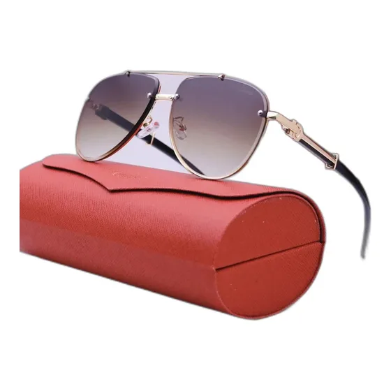Cartier Rimless Panther Sunglasses