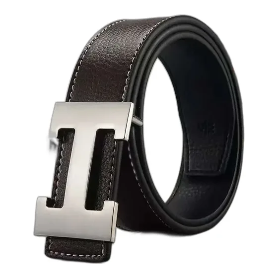Hermès Leather H-Buckle Belt