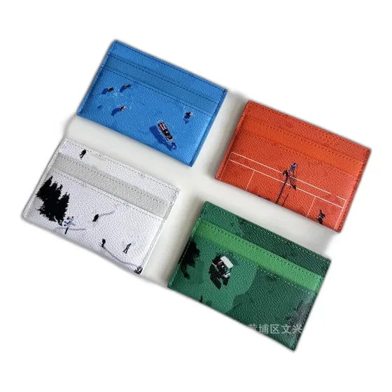 Louis Vuitton Pool Print Passport Wallet