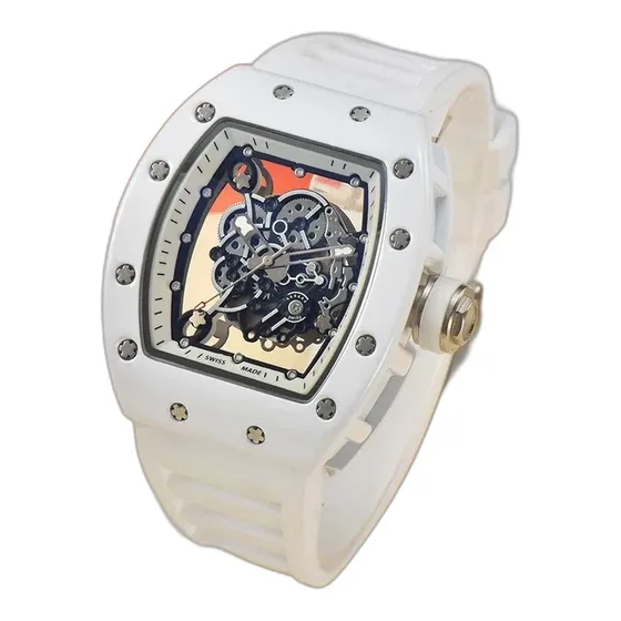 Richard Mille Skeleton Silicone Watch
