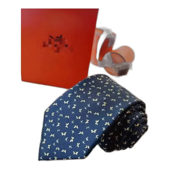 Hermes Silk Necktie