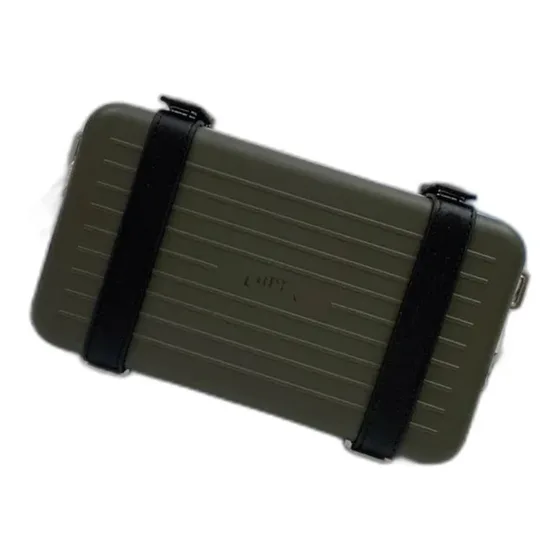 Dior Aluminum Box Crossbody Bag