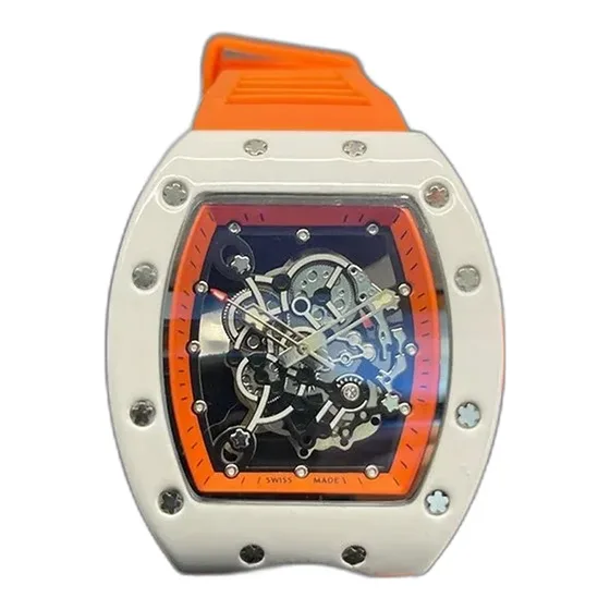 Richard Mille Skeleton Barrel Sport Watch