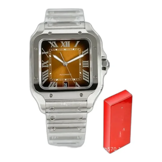 Cartier Square Roman Dial Automatic Watch