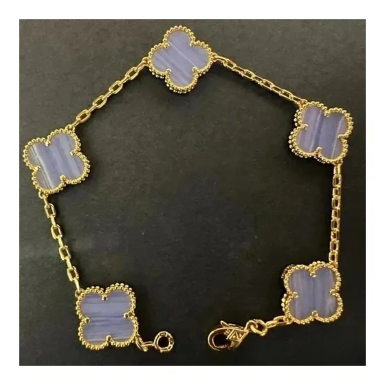Van Cleef & Arpels Five-Motif Clover Bracelet