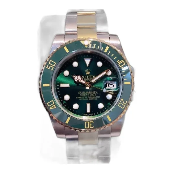 Rolex Two-Tone Blue Dial Automatic Watch