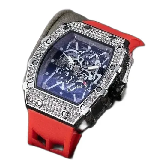 Richard Mille Skeleton Tonneau Automatic Watch
